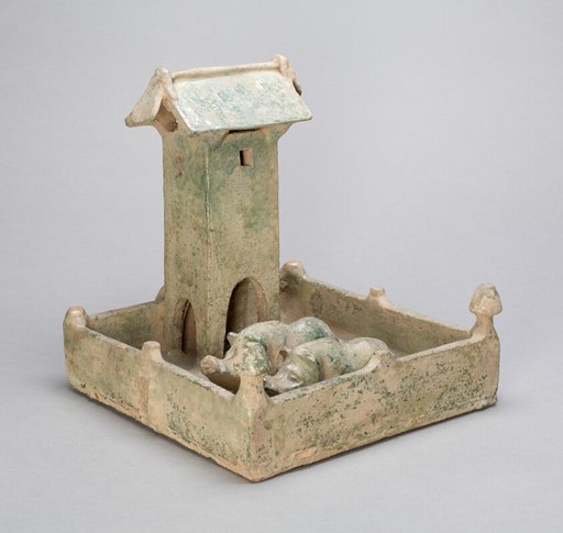 Pigsty with Tower