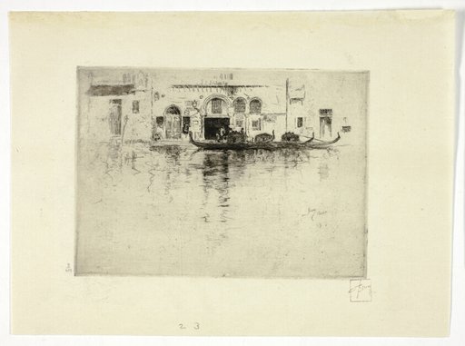 Gondolas and Venetian Palace