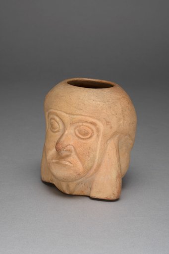 Vessel in the Form of a Human Head