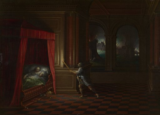 Aeneas Rescuing Anchises from Burning Troy