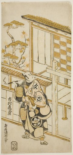 The Actor Ichimura Kamezo I as Tanba Yosaku