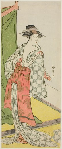 Actor Segawa Kikunojо̄ III as a Beauty in a Summer Kimono