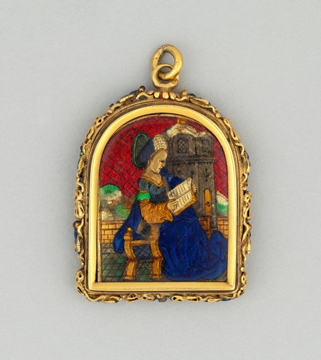 Reliquary Pendant of Saint Barbara