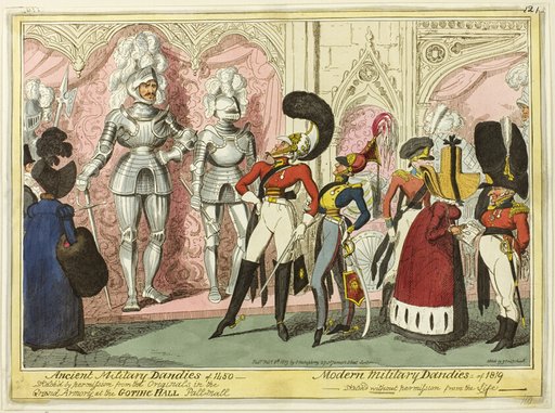 Ancient and Modern Military Dandies of 1450