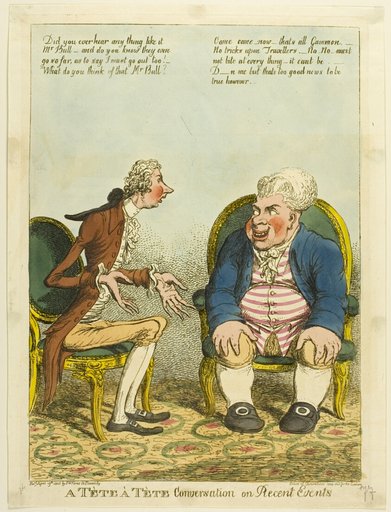 A Tète à Tète Conversation on Recent Events
