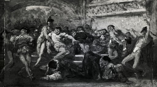 The Carousal (Scene from Faust?)