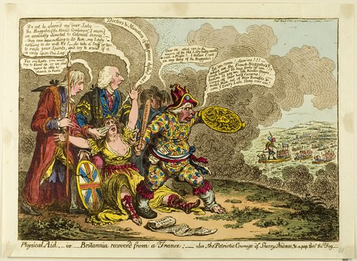 Physical Aid, or Britannia Recover'd from a Trance!