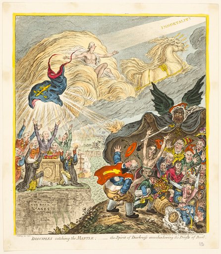 Disciples Catching the Mantle