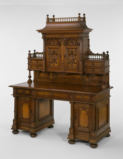 Desk and Bookcase