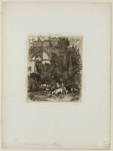 The House with the Curved Façade, from Revue Fantaisiste