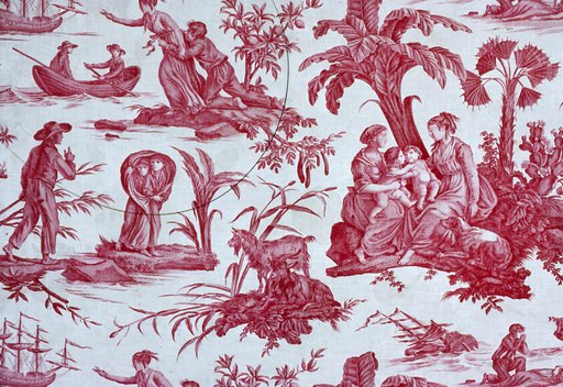 “Paul and Virginie” Furnishing Fabric