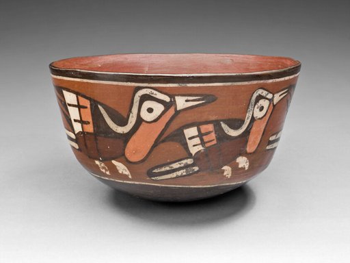 Bowl Depicting Birds