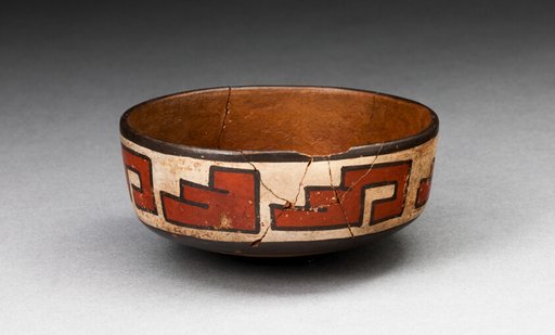 Bowl with Stepped-Fret Motif