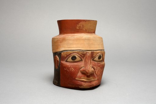 Neck of a Large Ceremonial Jar in the Form of a Head