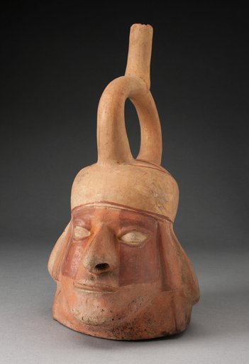 Portrait Vessel in the Form of an Abstract Human Head