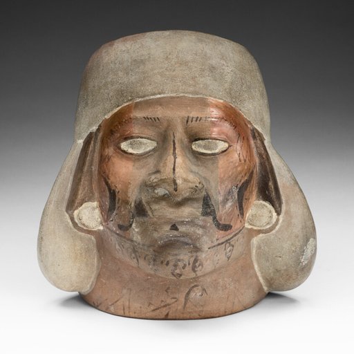 Portrait Vessel of a Young Man with a Scarred Lip
