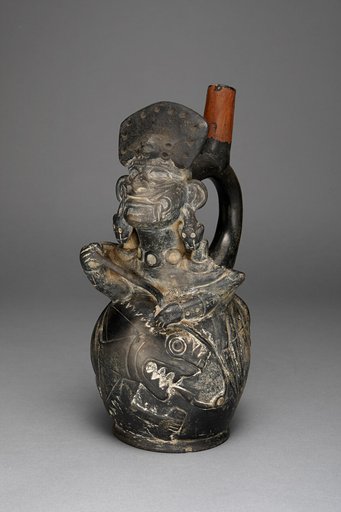 Vessel in the Form of a Figure, Possibly Ai-Apec, Fishing