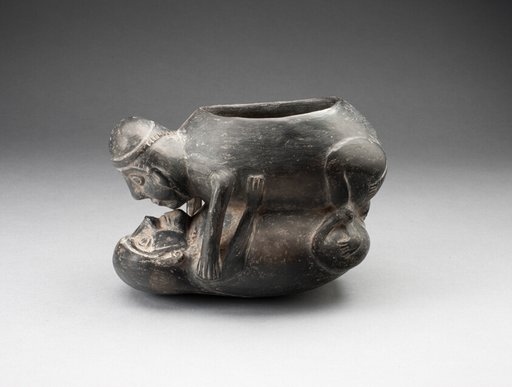 Jar in the Form of an Erotic Scene