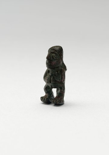 Small Female Figure, Possibly a Finial for Pin or Blade