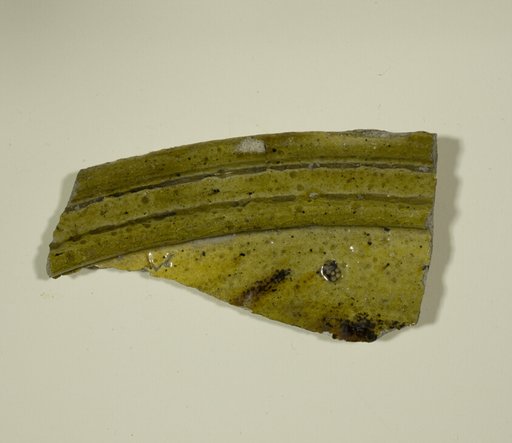 Fragment of a Bowl with Double Molded Rim