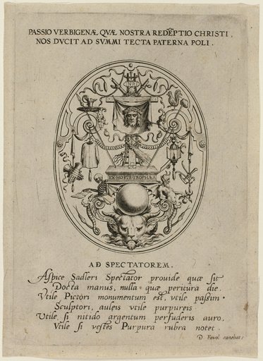 Title Page, from Passion of Christ