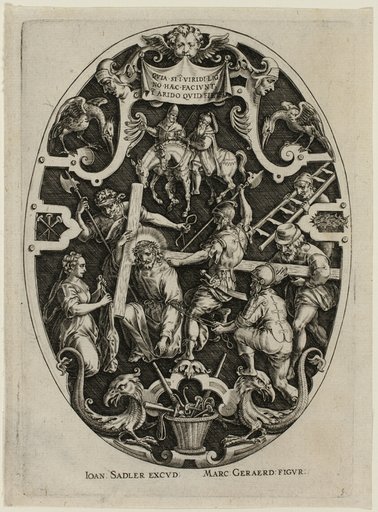 Carrying of the Cross, from Passion of Christ