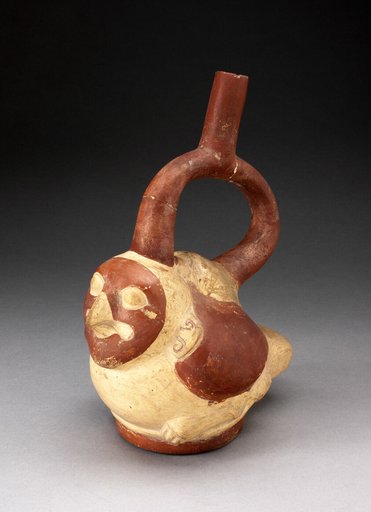 Handle Spout Vessel in the Form of a Bird
