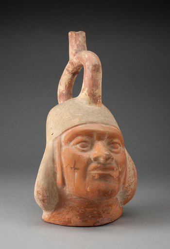 Portrait Vessel in the Form of a Ruler