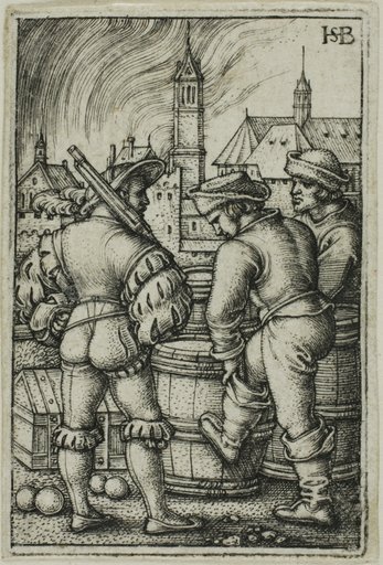 The Guard Near the Powder Casks