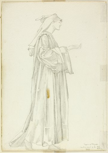 Study of Pilgrim for Romaunt of the Rose