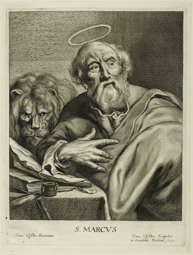 Saint Mark, from The Four Evangelists
