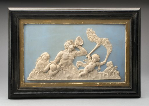 Plaque with Triton and Nereids