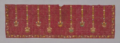 Panel (Showing Symbols of the Four Seasons)