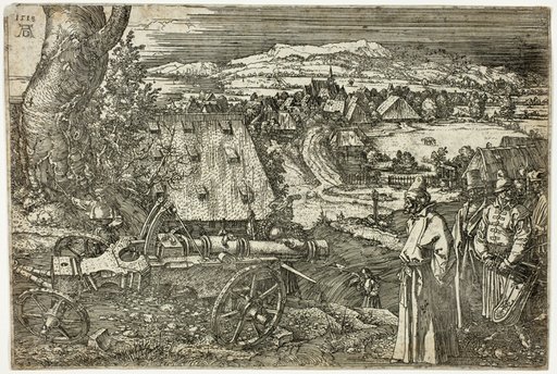 Landscape with Cannon