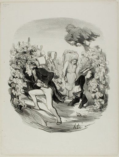Oh Blast! ... the grapes really aren't good this year!, plate 24 from Pastorales