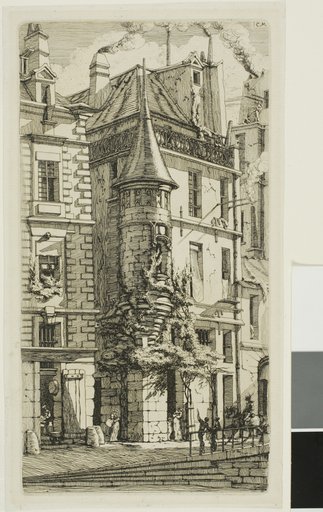 House with a Turret, rue de la Tixéranderie