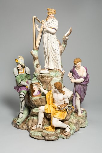 Allegorical Figure Group: The Arts