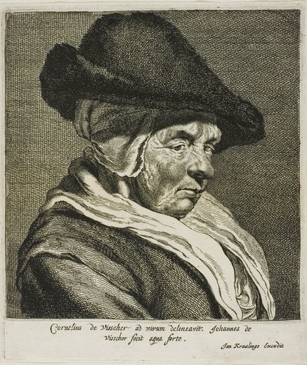 Portrait of an Old Woman, Visscher's Mother