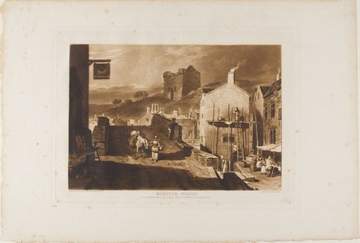 Morpeth, plate 21 from Liber Studiorum