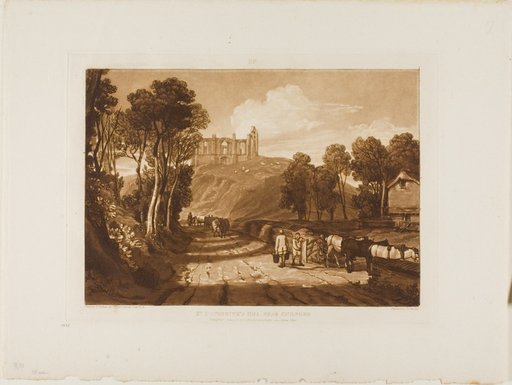 St. Catherine's Hill Near Guilford, plate 33 from Liber Studiorum