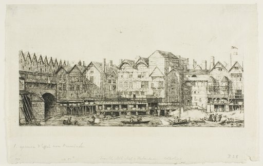 View of Part of the City of Paris toward the Close of the XVII Century