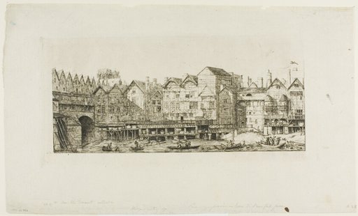 View of Part of the City of Paris toward the Close of the XVII Century