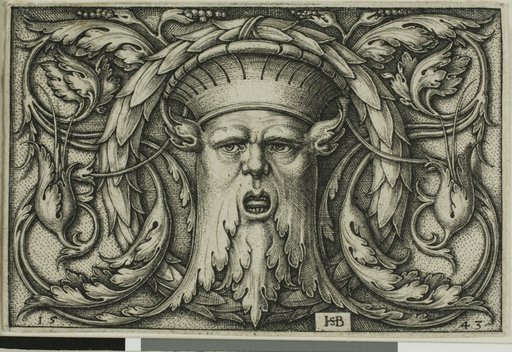 Ornament with a Mask