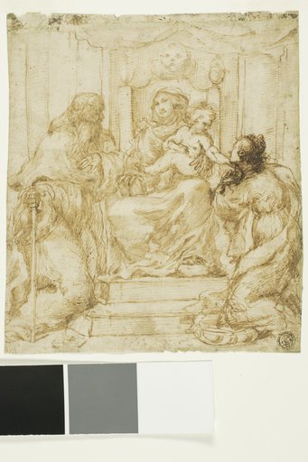 Virgin and Child with Saints Jerome and Catherine
