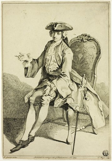 Young Seigneur Seated