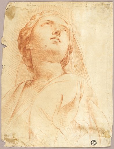 Woman Looking Upwards