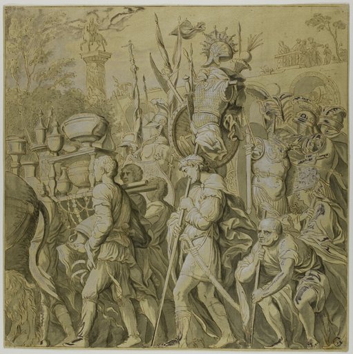 Triumphs of Julius Caesar: Canvas No. VI