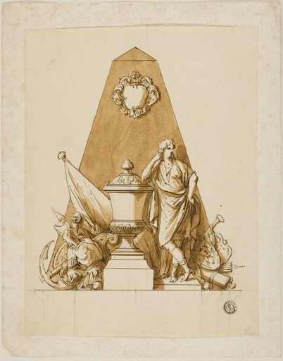 Unexecuted Design for the Monument to the First Duke of Marlborough