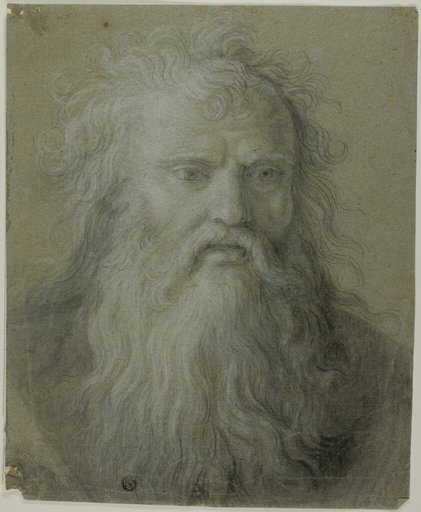 Bust of Old Bearded Man