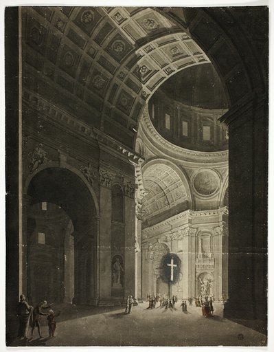 View of Crossing in Saint Peter's